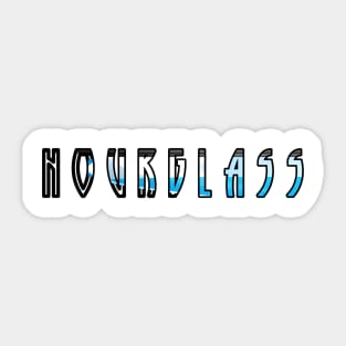 Hourglass Sticker